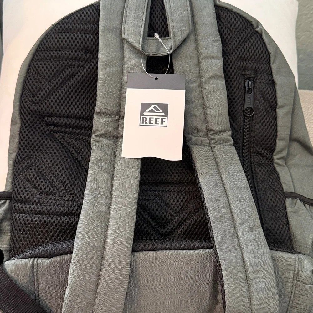 REEF Olive Green Backpack.  NWT
